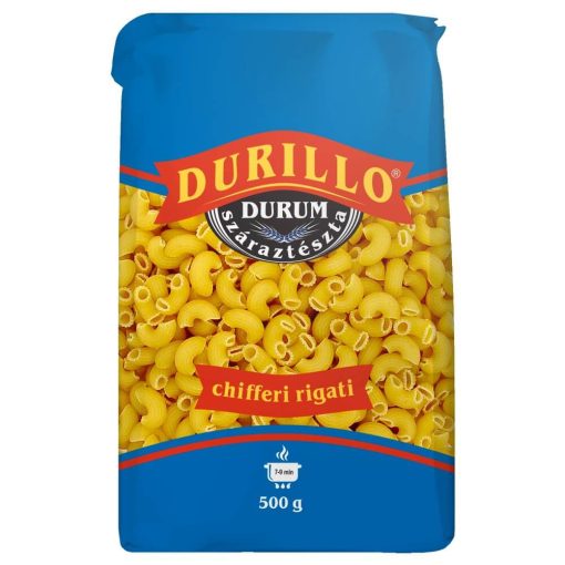 Balogh Tészta - Durillo - Durum Chifferi rugati - Szarvacska száraztészta - 500g