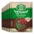 Cerbona Vegán étcsokoládés rizskása málnával glutén- és laktózmentes - Heti csomag / 7 x 45 g