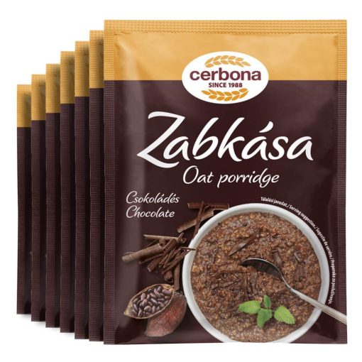 Cerbona Csokoládés zabkása - Heti csomag / 7 x 55 g