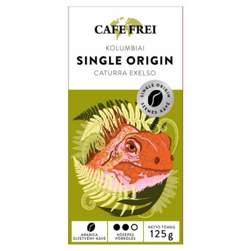 Café Frei, Kolumbia Single Origin Caturra Exelso szemeskávé, 125 g