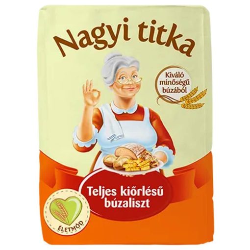 Nagyi titka teljes kiőrlésű búzaliszt 1kg