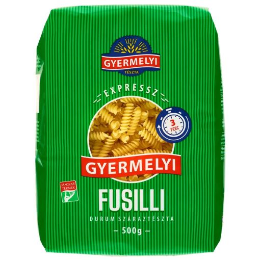 Gyermelyi Fusilli, Gyermelyi Expressz durum száraztészta 500 g