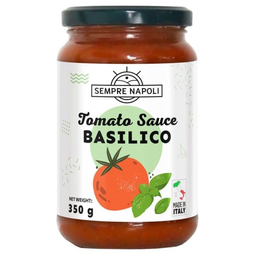 Sempre Napoli - Basilico paradicsomszósz 350g