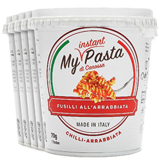 My Instant Pasta orsótészta arrabiata mártással - 5 x 70 g / 5 napos csomag