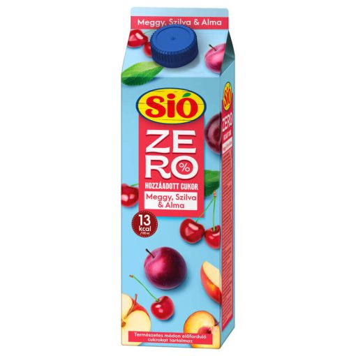 Sió Zero rostos Meggy-Szilva-Alma gyümölcsital - 1 liter