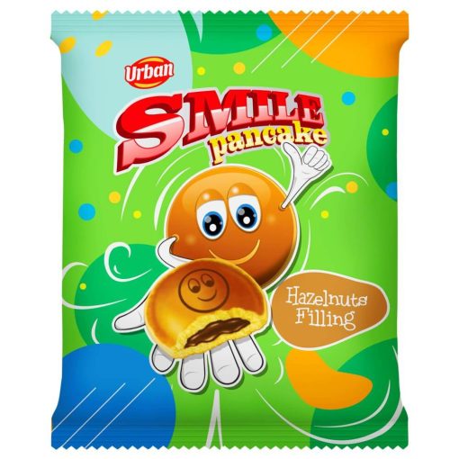 Smile Amerikai palacsinta, mogyorós töltelékkel, 40g